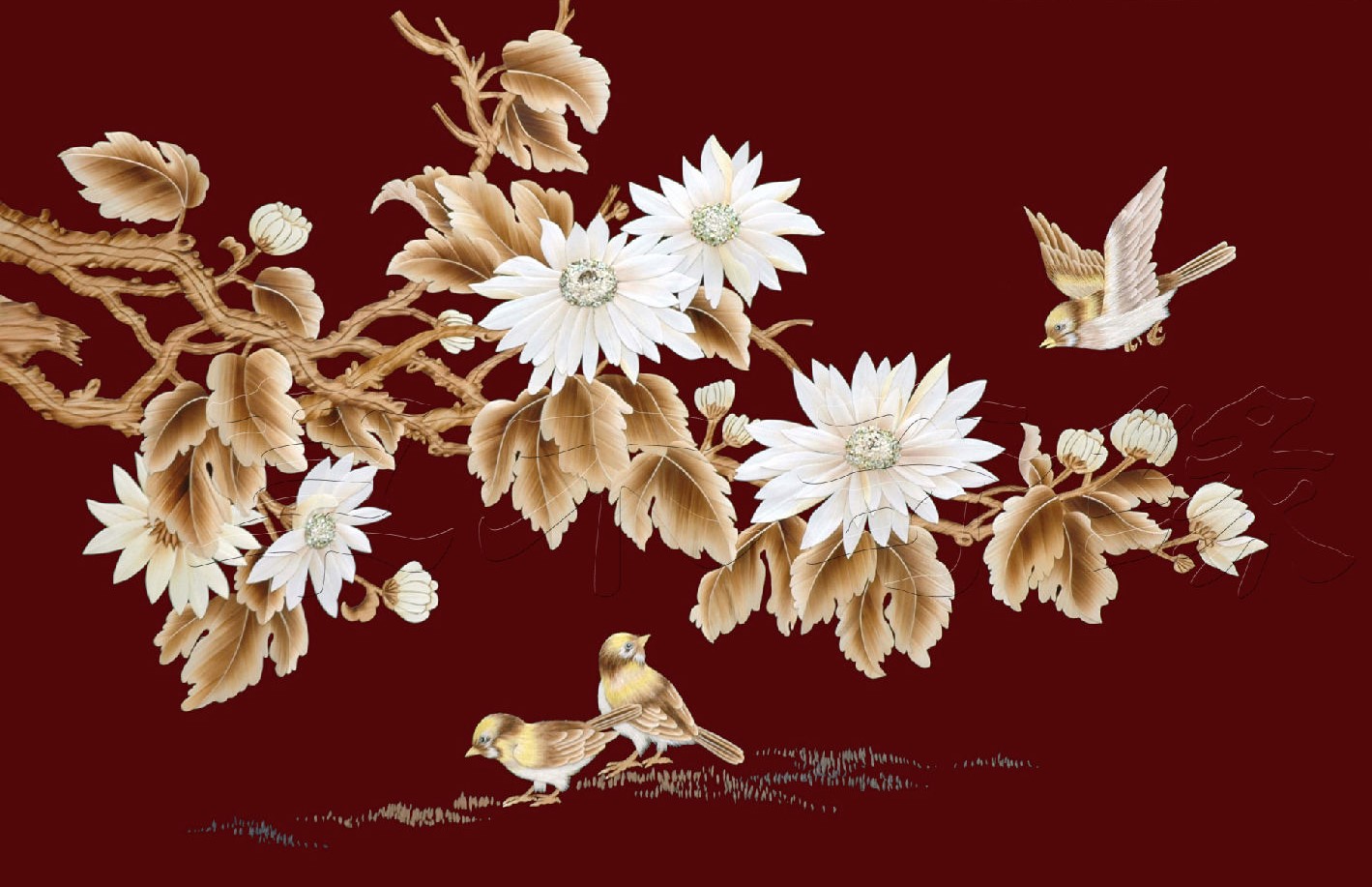 凤翔麦秆画