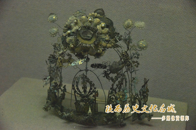 清鎏金凤冠