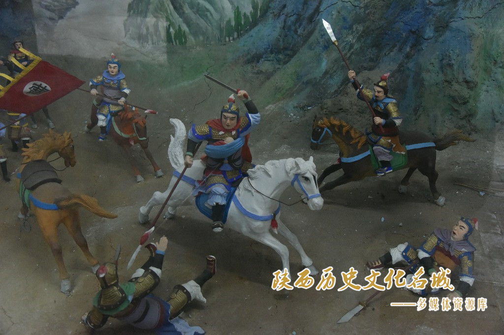 武侯墓雕塑—退兵夏口