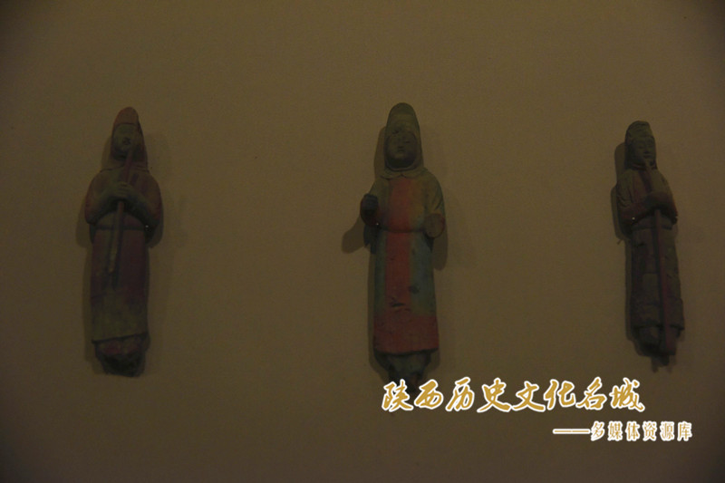 永泰公主墓 彩绘木俑