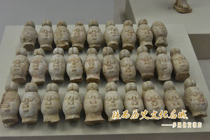 唐惠陵 幞头俑头