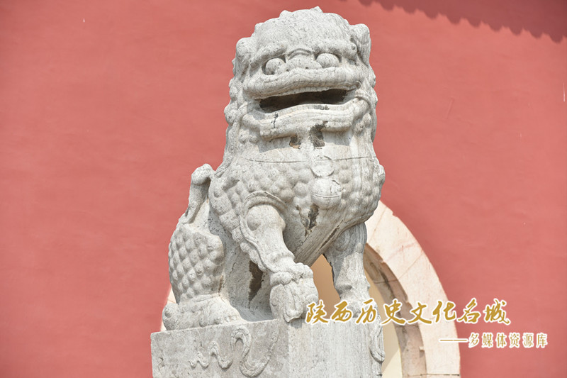 西岳庙 石狮二