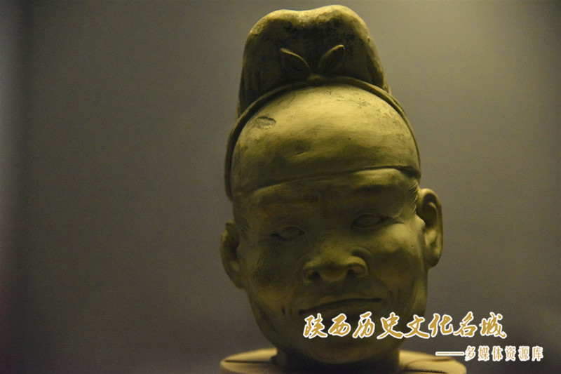 永泰公主墓 唐白釉太监头