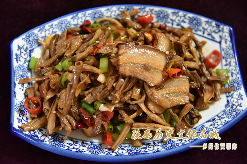 干豆角炒肉