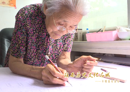 剪纸儿子谈母亲