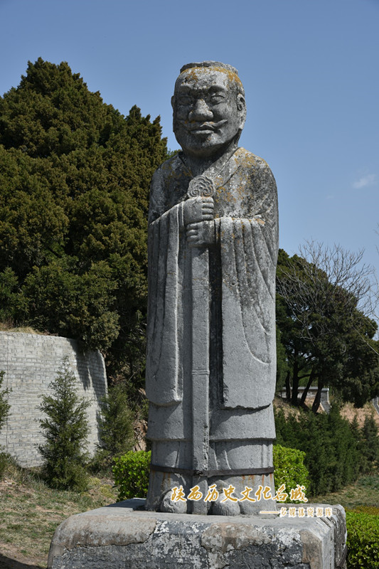 乾陵石雕 直阁将军