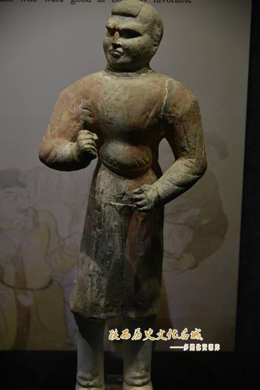 章怀太子墓 胡人牵马俑